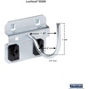 image:imageTriton Products 55200 LocHook 214Inch Curved 2Inch ID Zinc Plated Steel Pegboard Hook for LocBoard 5Pack2 14 Inch