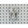 image:imageTriton Products 56201 LocHook 134Inch ID Zinc Plated Steel Closed HammerPliers Holder for LocBoard 5Pack