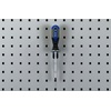 image:imageTriton Products LocHook 54110 158 Single Ring 1 ID Zinc Plated Steel Tool Holder for LocBoard 5 Pack